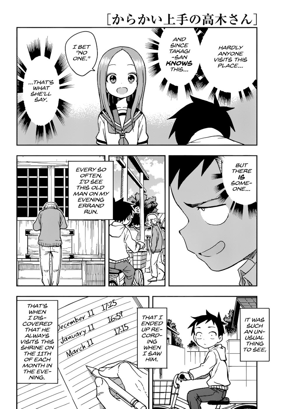 Karakai Jouzu no Takagi-san Chapter 151 Page 6
