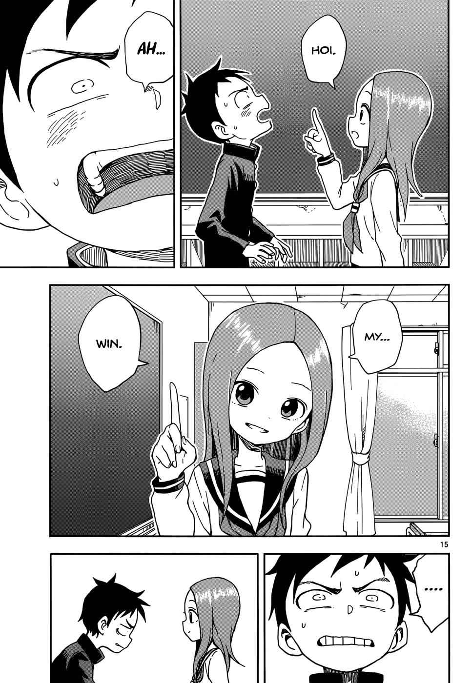 Karakai Jouzu no Takagi-san Chapter 82 Page 15