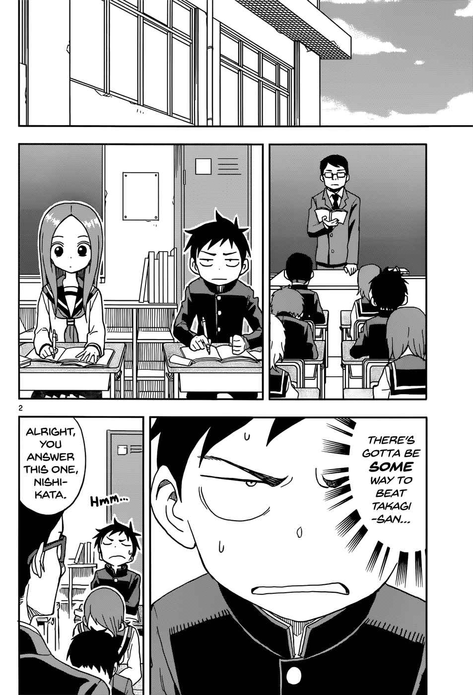 Karakai Jouzu no Takagi-san Chapter 84 Page 2