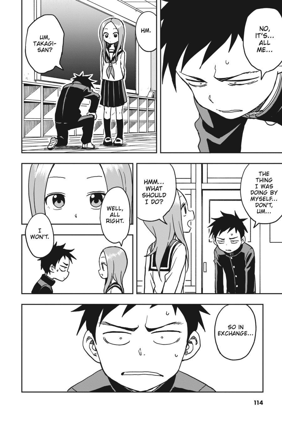Karakai Jouzu no Takagi-san Chapter 114 Page 14