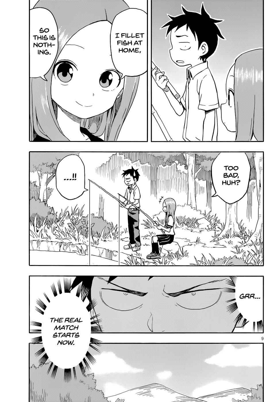 Karakai Jouzu no Takagi-san Chapter 89 Page 9